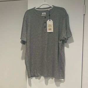NWT Rag & Bone Standard Issue Grey Henley
